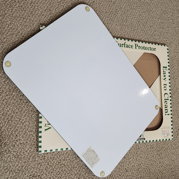 Christmas Glass Cutting Board Santa Snowman Trivet Counter Saver Chopping Board - Picture 8 of 8